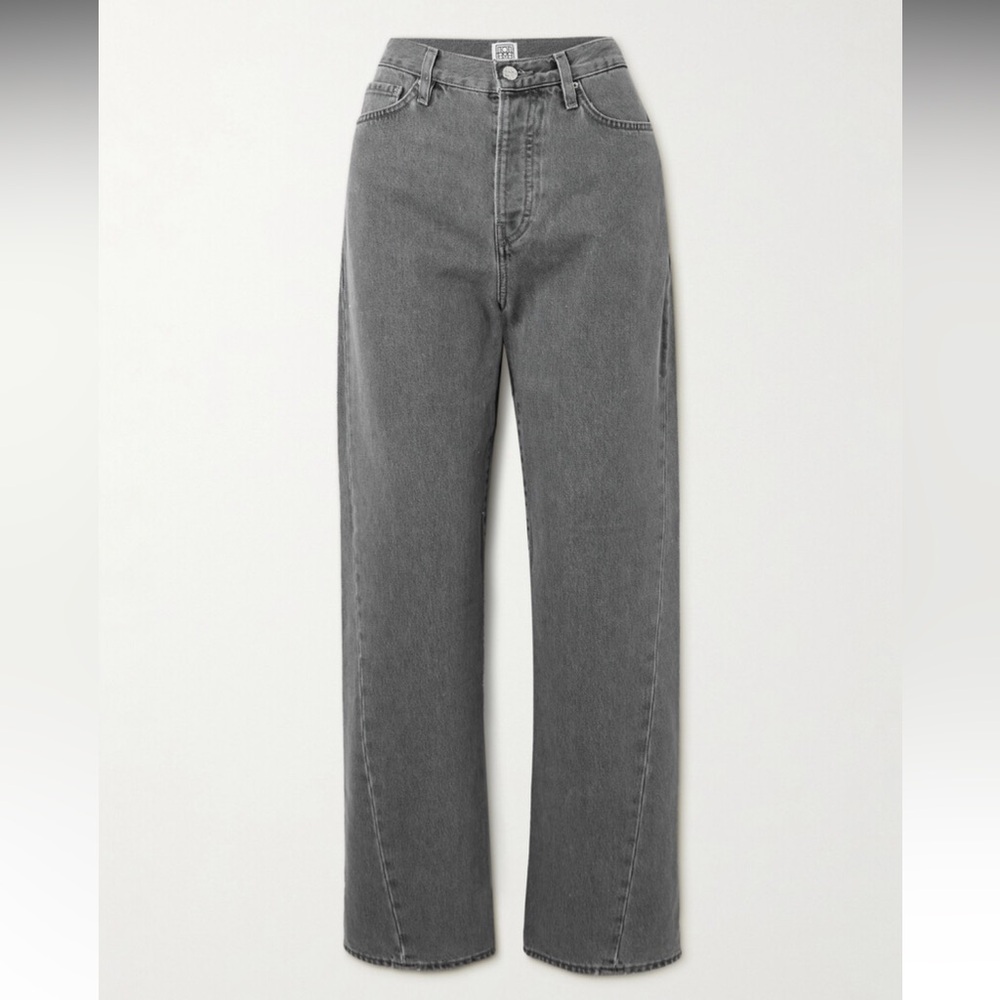 Brand New without tags TOTEME high-rise straight leg organic jeans
